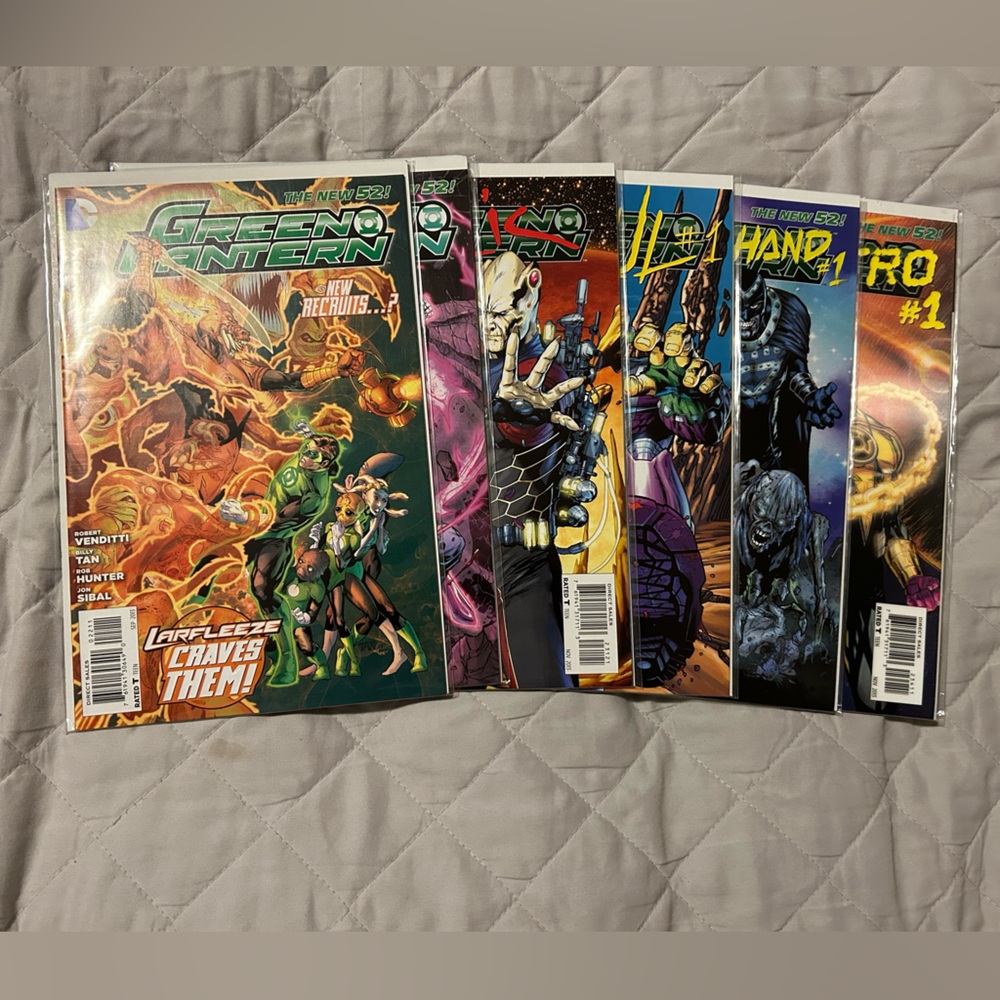 DC Comics Green Lantern Comic Set New 52!